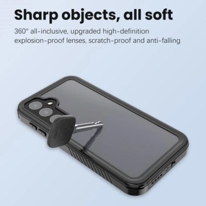 Samsung S25 / S931 Waterproof IP68 veekindel ümbris must - Image 5