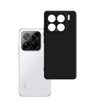 Xiaomi 15 (5G) Matt silikoonkaitse must