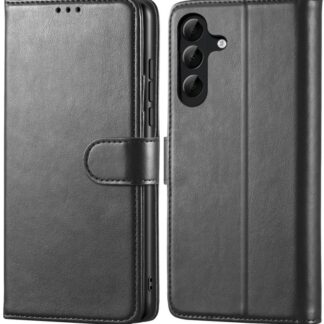 Samsung A26 (5G) / A266 Fancy Leather kaitsekott must