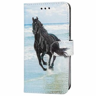 Samsung S25 Ultra / S938 Fancy Horse kaitsekott helesinine