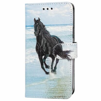 Samsung S25 Ultra / S938 Fancy Horse kaitsekott helesinine