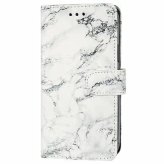 Samsung S25 Ultra / S938 Fancy Marble kaitsekott valge