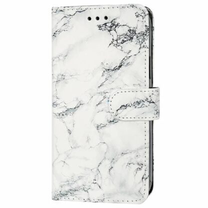 Samsung S25 Ultra / S938 Fancy Marble kaitsekott valge