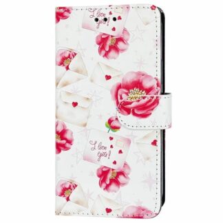 Samsung S25 Ultra / S938 Fancy Flowers kaitsekott valge