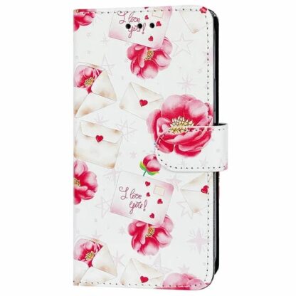 Samsung S25 Ultra / S938 Fancy Flowers kaitsekott valge