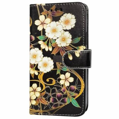 Samsung S25 / S931 Fancy Flowers kaitsekott pruun