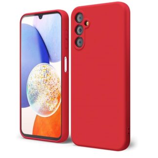 Samsung S24 Plus (5G) / S926 Matt silikoonkaitse punane