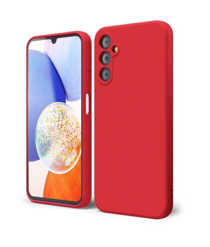 Samsung S24 Plus (5G) / S926 Matt silikoonkaitse punane