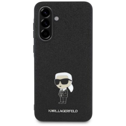 Samsung A56 (5G) / A566 Karl Lagerfeld Fixed Glitter Ikonik silikoonkaitse must - Image 2