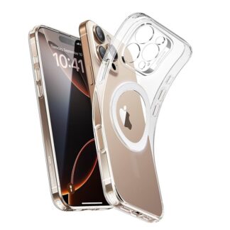 Apple Iphone 16 Pro Magsafe silikoonkaitse läbipaistev