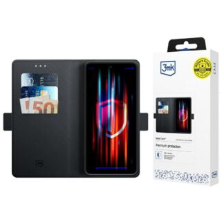 OnePlus 13 (5G) 3MK Book Wallet kaitsekott must / MIL-STD-810H