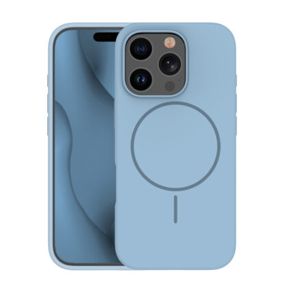 Apple Iphone 14 Pro Rubber Magsafe silikoonkaitse helesinine