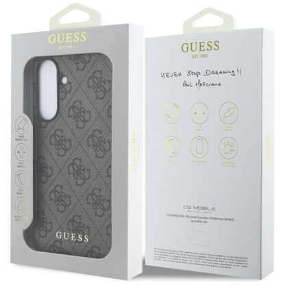Samsung A36 (5G) / A366 Guess HC PU 4G Classic silikoonkaitse pruun - Image 4