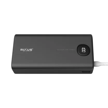 Rixus RXPB40 Quick Charging (USB-A / USB-C) akupank 40000maH digitaalse ekraaniga - Image 3
