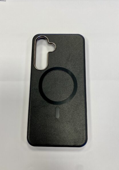 Samsung S24 Plus (5G) / S926 Leather Pro Magsafe kõvakate must