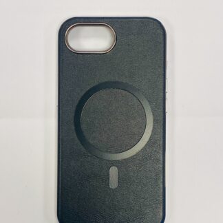 Apple Iphone 16E Leather Pro Magsafe kõvakate must