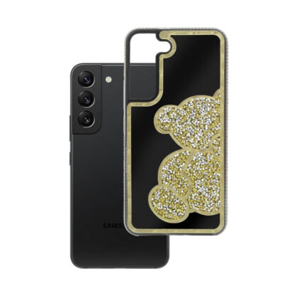Samsung A56 (5G) / A566 Teddy silikoonkaitse kuldne - Image 2