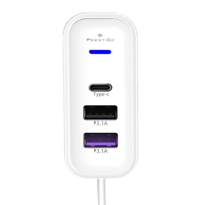 Multiport UBS-jagaja 3A / 15W / Fast Charge / 1 meetrine - Image 2