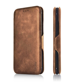 Samsung A56 (5G) / A566 Leather Elegance kaitsekott pruun