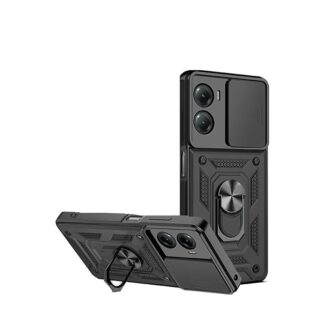 Motorola Moto E15 / Moto G05 Armor Slide kõvakorpus must