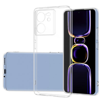 Xiaomi 13T / 13T Pro (5G) CamProtect silikoonkaitse läbipaistev