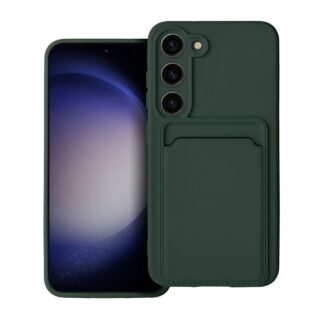 Samsung S24 (5G) / S921 Wallet silikoonkaitse roheline