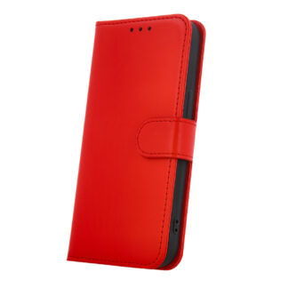 Apple Iphone 16e / Iphone SE (2025) Fancy Leather kaitsekott punane