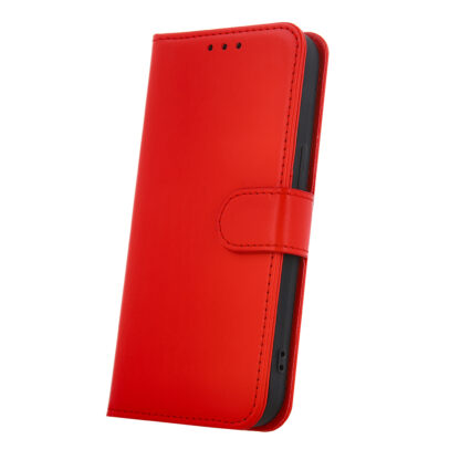Apple Iphone 16e / Iphone SE (2025) Fancy Leather kaitsekott punane