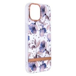 Apple Iphone 13 / Iphone 14 Flower silikoonkaitse läbipaistev