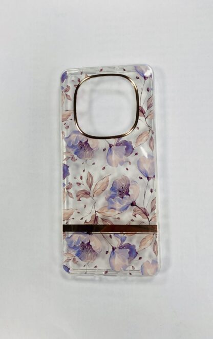 Xiaomi Redmi Note 14 Pro (5G) / Poco X7 (5G) Flower silikoonkaitse läbipaistev