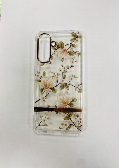 Samsung A56 (5G) / A566 Flower silikoonkaitse läbipaistev