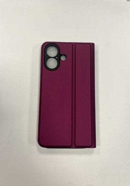 Apple Iphone 16 Smart Premium kaitsekott veinipunane - Image 4