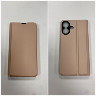 Apple Iphone 16 Smart Premium kaitsekott roosa