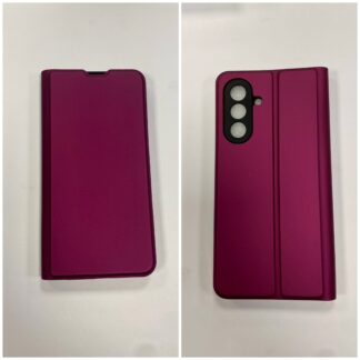 Samsung A34 (5G) / A346 Smart Premium kaitsekott veinipunane