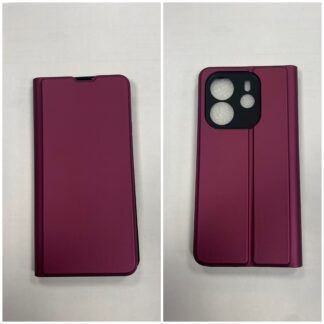 Xiaomi Redmi Note 13 Pro Plus (5G) Smart Premium kaitsekott veinipunane