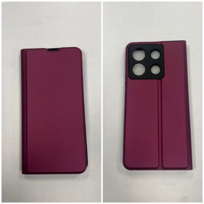 Xiaomi Redmi Note 13 Pro (5G) Smart Premium kaitsekott veinipunane