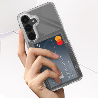 Samsung S25 / S931 ForCell DualWallet plastikkaitse läbipaistev