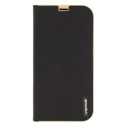 Samsung A12 / M12 Vennus Book kaitsekott must