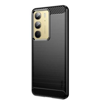 Realme C71 / C73 / C75 (4G/5G) / C75x / C85 Pro / Realme 14x Carbon silikoonkaitse must