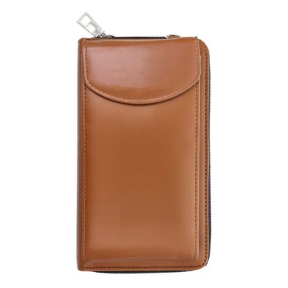 Universaalne Leather 2in1 kaitsekott-rahakott pruun - Image 2