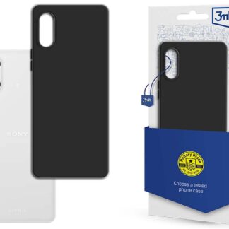 Sony Xperia 10 VI (5G) 3MK Matt silikoonkaitse must / MIL-STD-810H