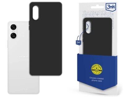 Sony Xperia 10 VI (5G) 3MK Matt silikoonkaitse must / MIL-STD-810H