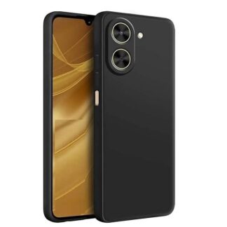 Xiaomi Redmi A5 / Poco C71 Matt silikoonkaitse must