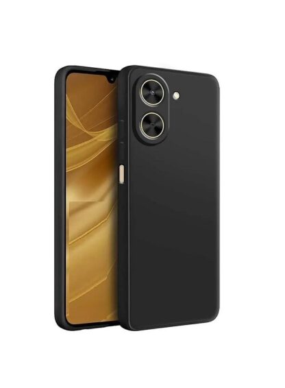 Xiaomi Redmi A5 / Poco C71 Matt silikoonkaitse must