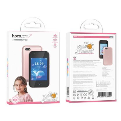 Uus Hoco Y102 Laste 2G mängutelefon roosa - Image 5