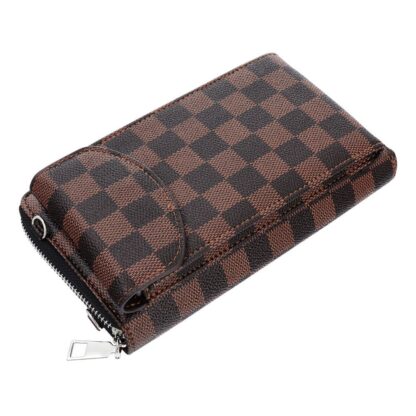 Universaalne Leather 2in1 kaitsekott-rahakott Squares - Image 4