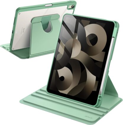 Apple Ipad (2022) (10,9") / Ipad (2025) (11") Book kaitsekott roheline - Image 5