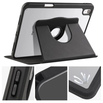 Apple Ipad (2022) (10,9") / Ipad (2025) (11") Book kaitsekott must - Image 2