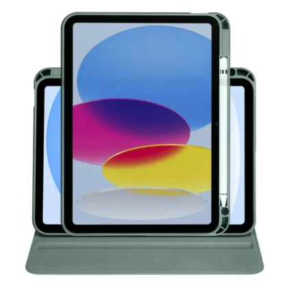 Apple Ipad (2022) (10,9") / Ipad (2025) (11") Book kaitsekott roheline - Image 4