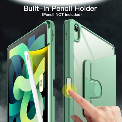 Apple Ipad (2022) (10,9") / Ipad (2025) (11") Book kaitsekott roheline - Image 2